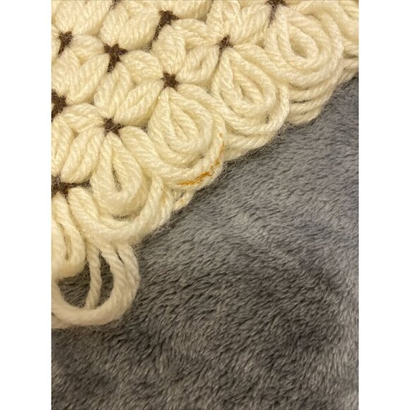 Handmade Crochet Oval Placemats Cottage Chic Shabby VTG Kitchen Linen Doilies - Picture 10 of 12